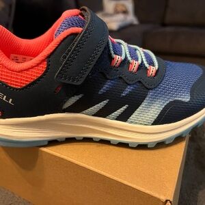 Merrell Kids' Navy and Coral Sneakers